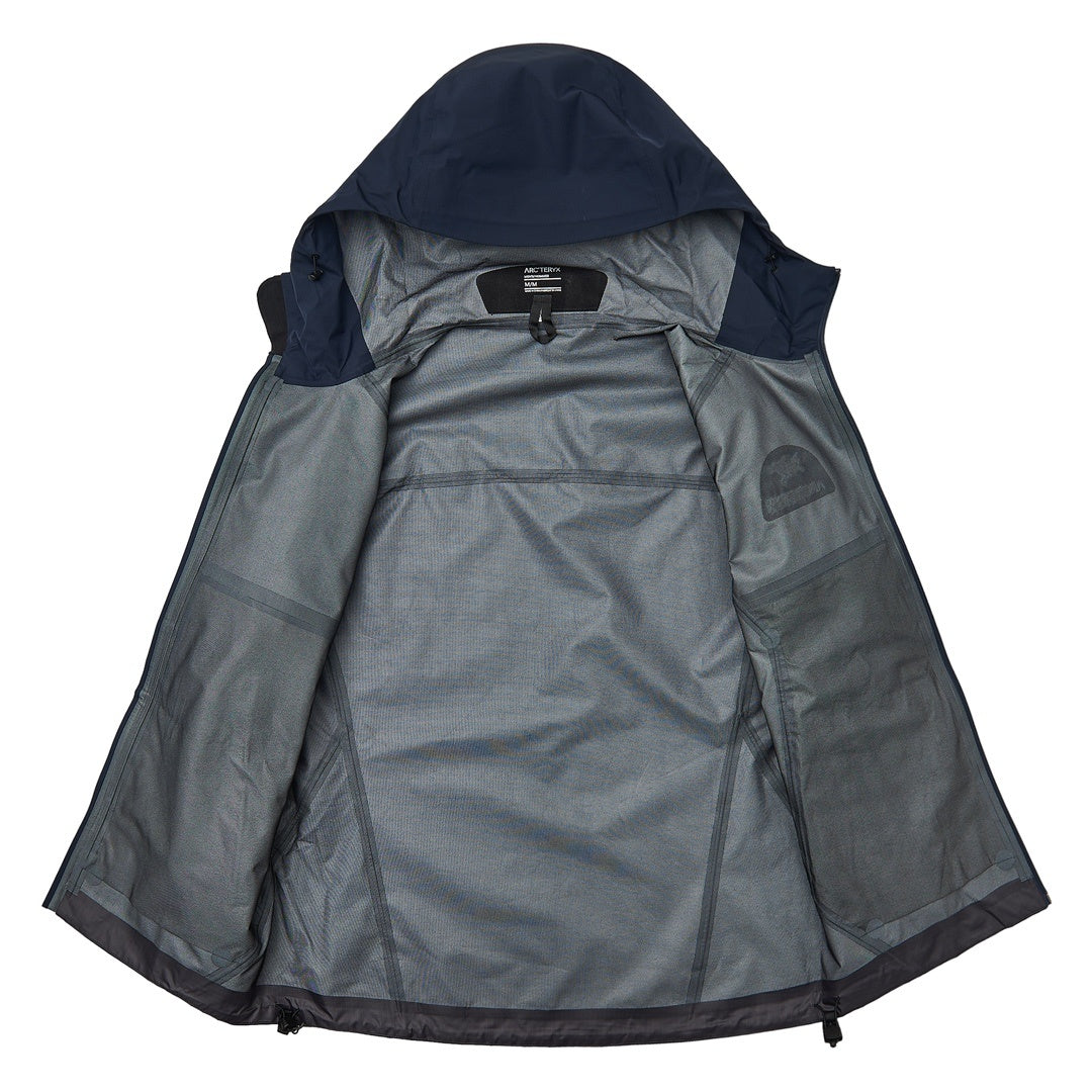 Arc'teryx Beta AR Men's GORE-TEX Waterproof Hooded Jacket "Navy Blue"