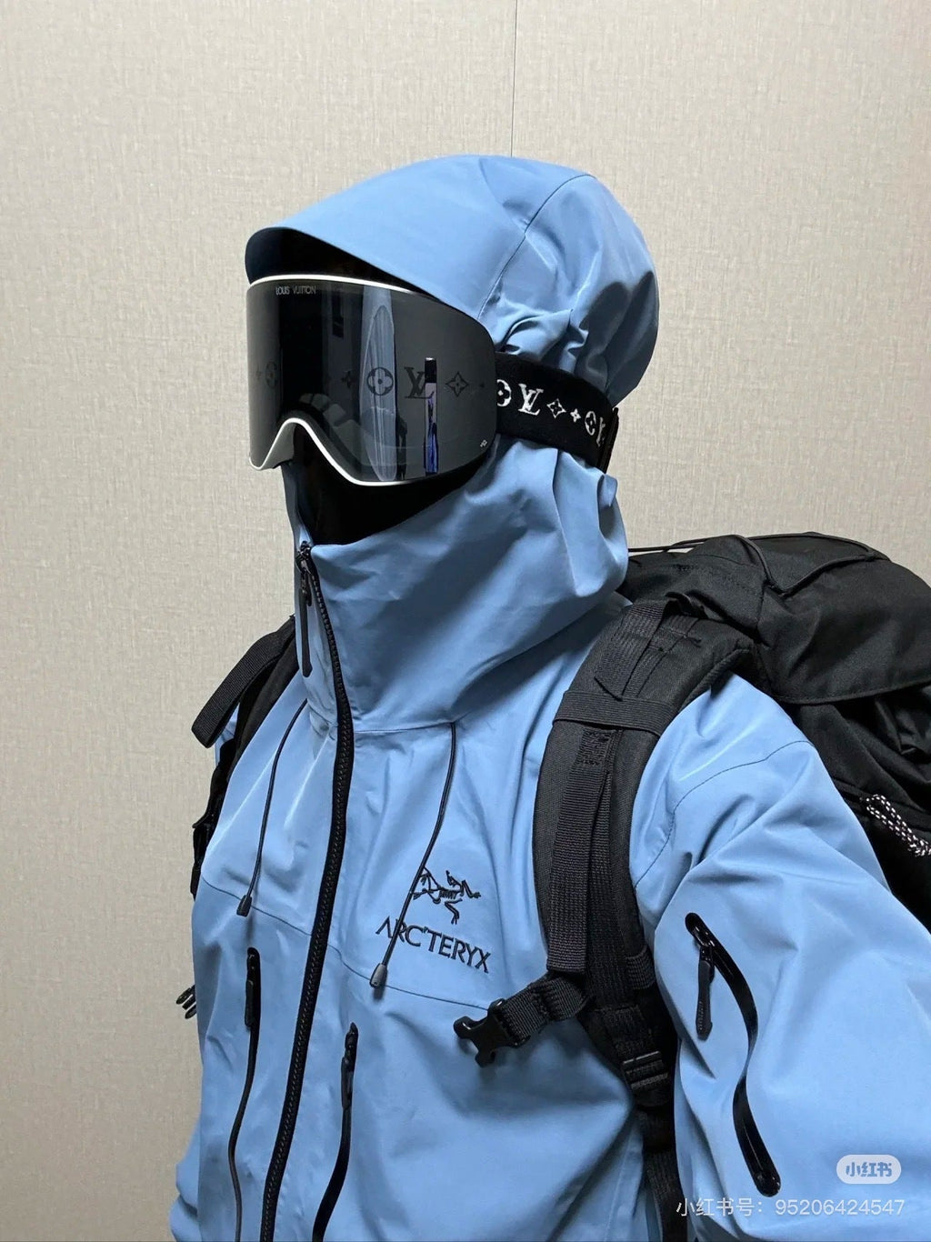 Arc'teryx Alpha SV Series Men's Waterproof Hard Shell Jacket "Blue"