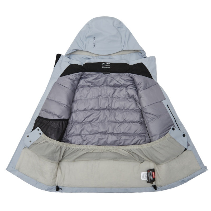 Arc'teryx Macai Series Men's Insulated Ski Jacket "Light Blue"Ski down jacket