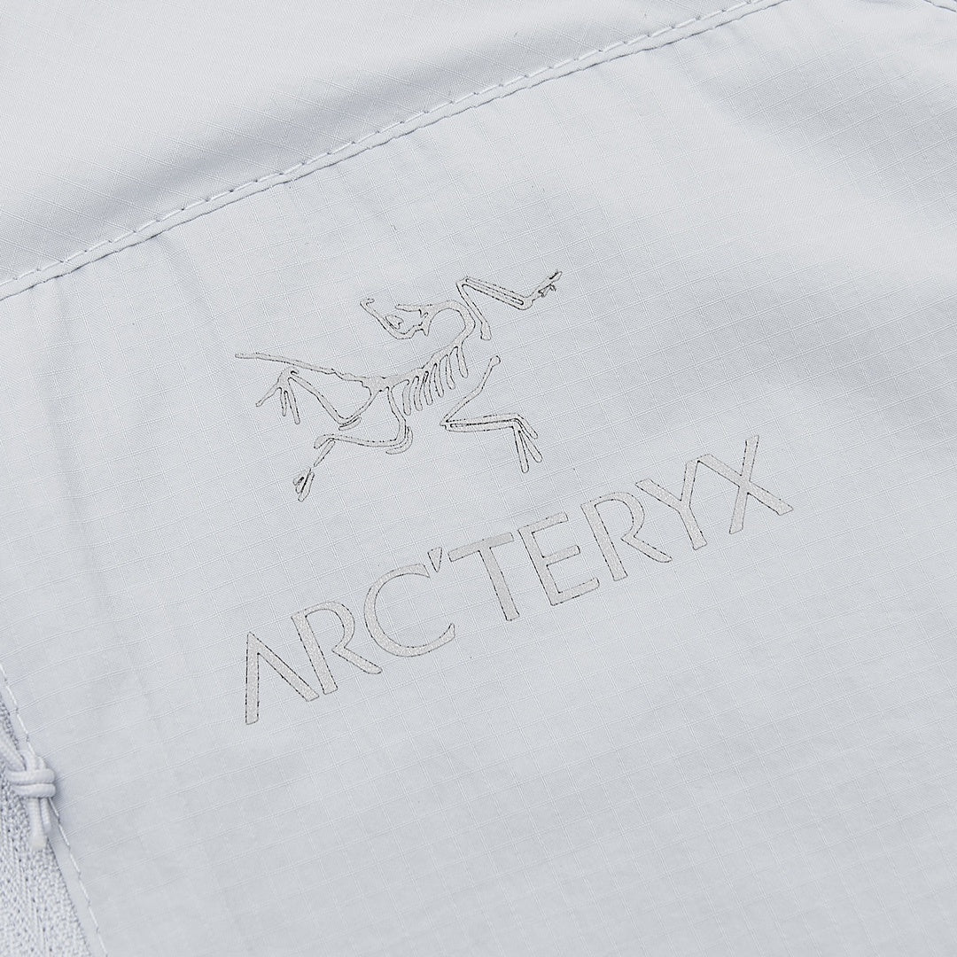 Arc'teryx Squamish Series Men's Hooded Windbreaker "Light Grey"-Outdoor sun-protection clothing