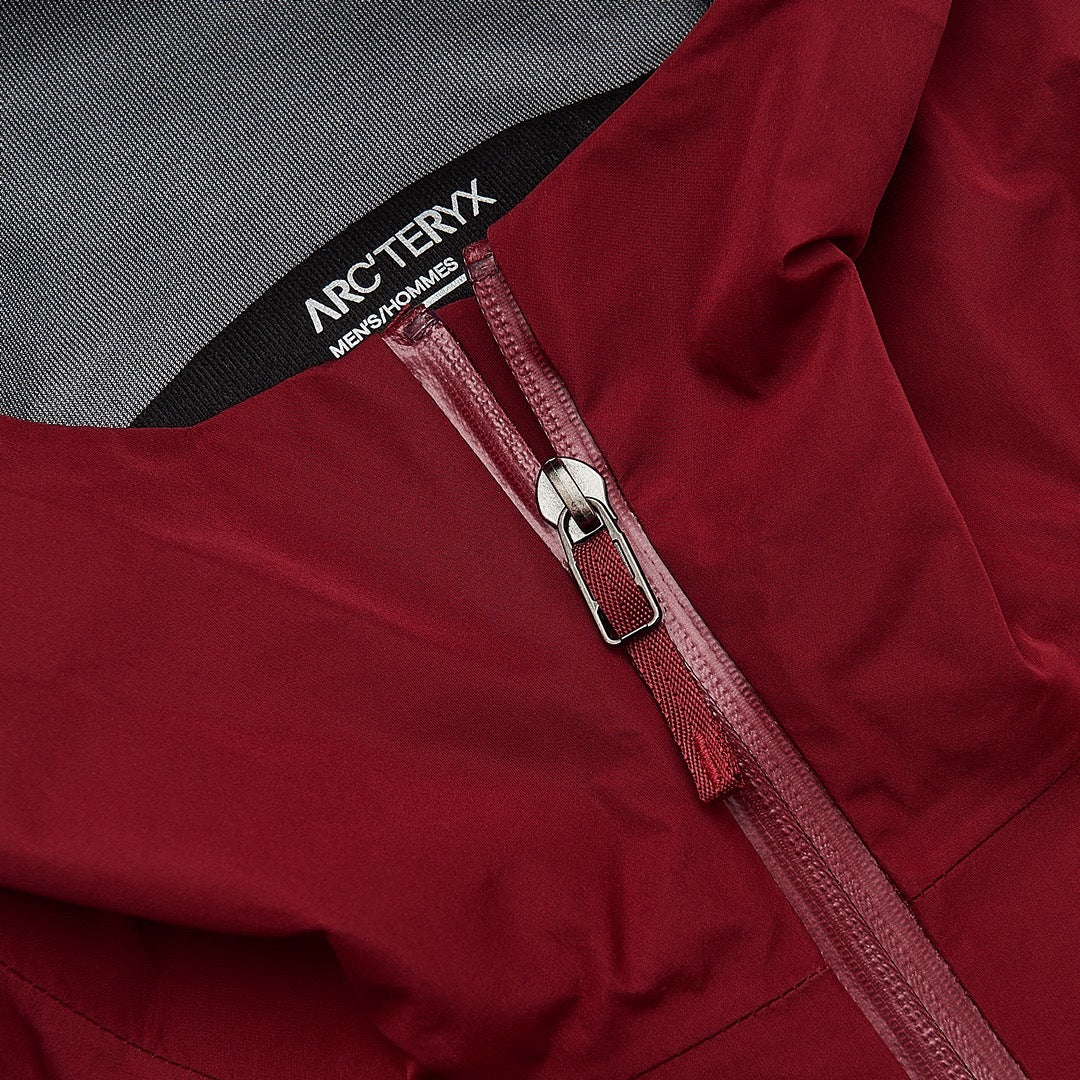 Arc'teryx Beta AR Men's Waterproof Hooded Jacket "Burgundy Red"