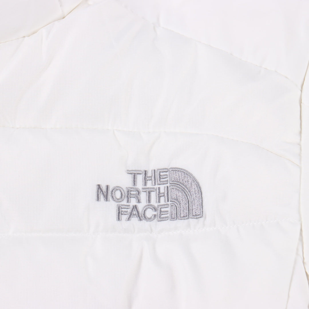 The North Face Women Crop Puffer Down Jacket "White"