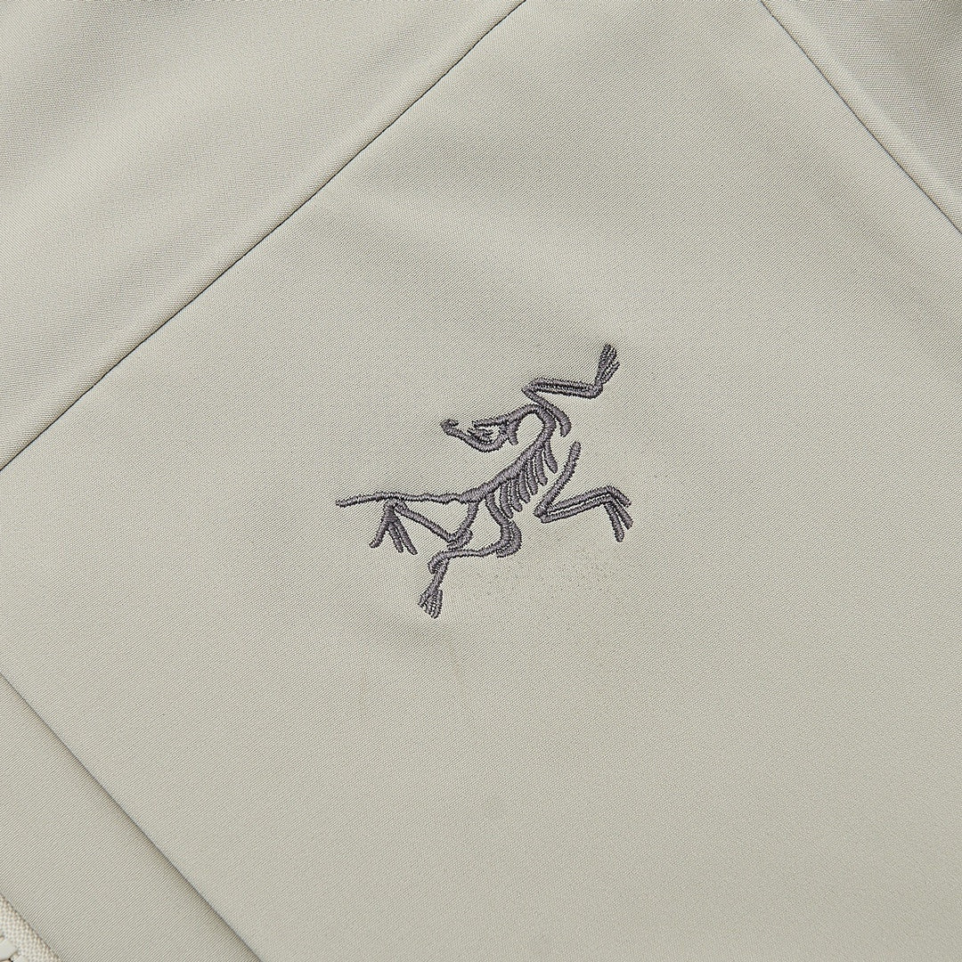 Arc'teryx Gamma Series Men's Hooded Softshell Jacket in "Light Beige"