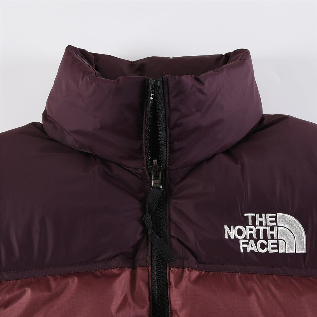 The North Face 1996 Retro Nuptse Puffer Vest "Burgundy Red" 700 Fill Sleeveless Down Gilet