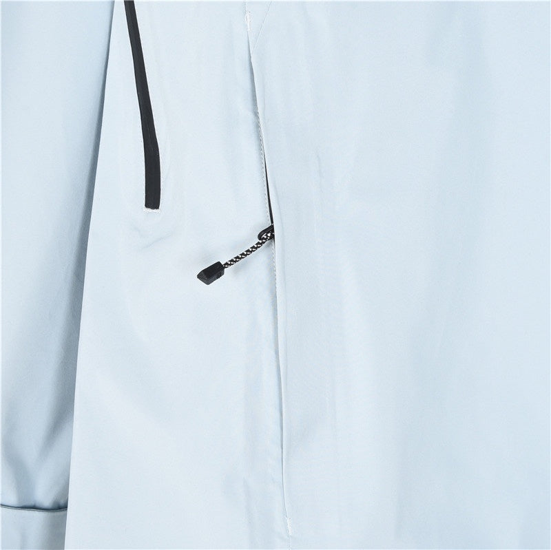 The North Face Summit Series "Light Blue" Men Gore-Tex Hooded Waterproof Hard Shell Jacket