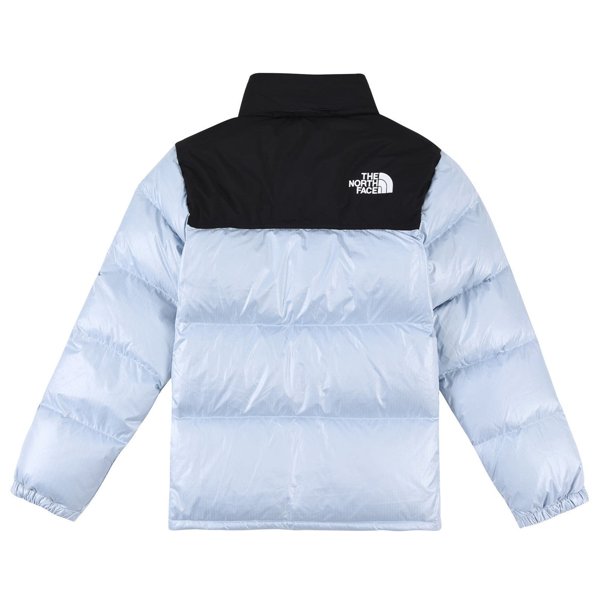 The North Face 1996 Retro Nuptse 700 Fill Puffer Jacket "Light Blue Black Color Block"